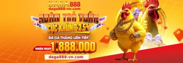 DAGA888 – Trải Nghiệm Đá Gà Hấp Dẫn Tại Casino Vietnam